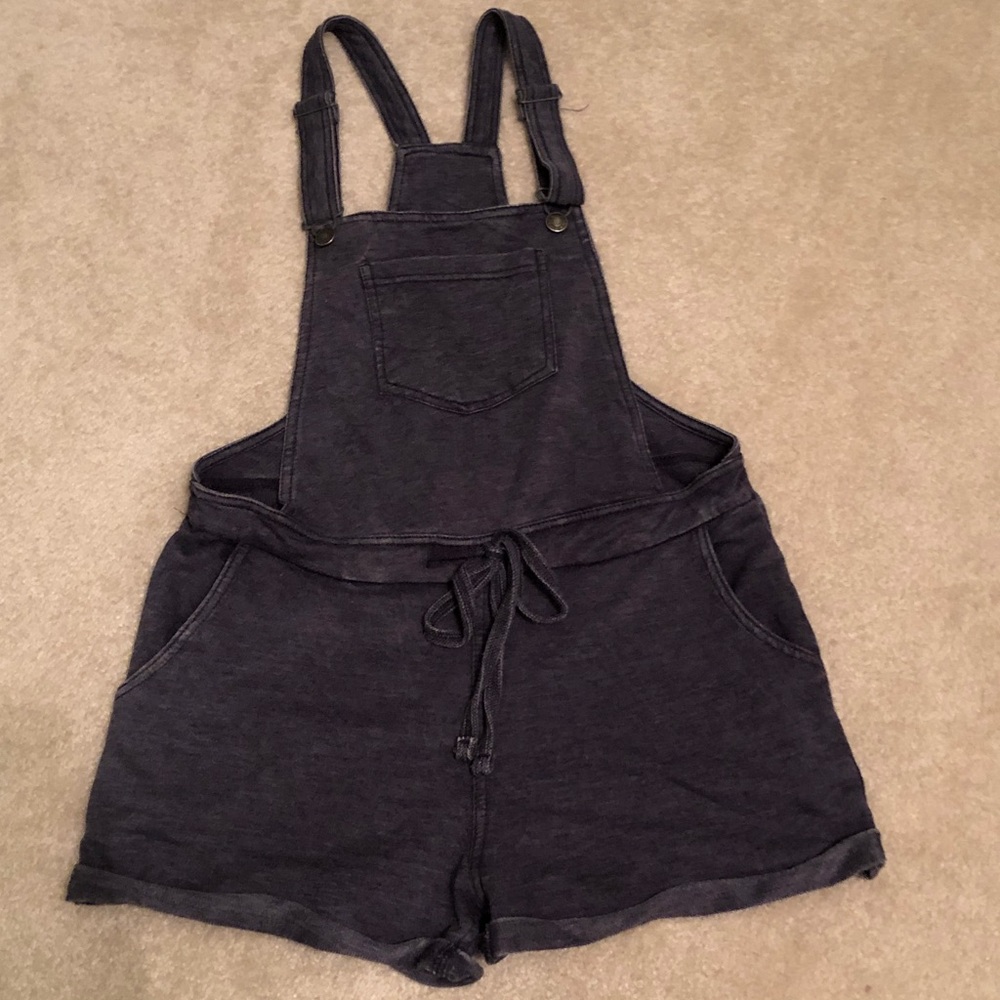 Jersey bibbed shorts